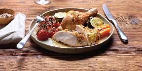 Ganzes Poulet