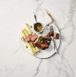 Kalbssteak mit Passionsfrucht