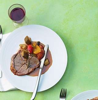 Lammgigot mit Ratatouille