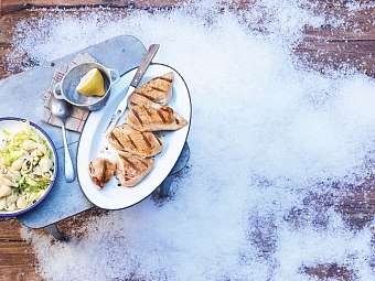 Pouletbrust mit Rohschinken Frischkaese Fuellung