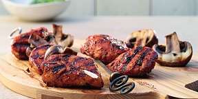 Pouletspiess an Zitronenrub