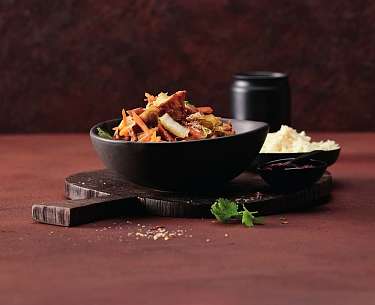 Schweinsstreifen mit Sambal