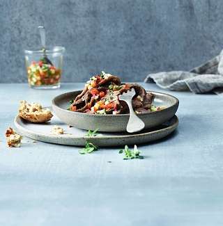 Siedfleisch Carpaccio