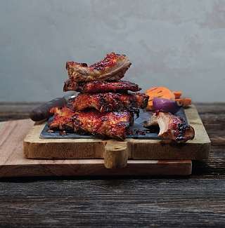 Spareribs mit BBQ Marinade